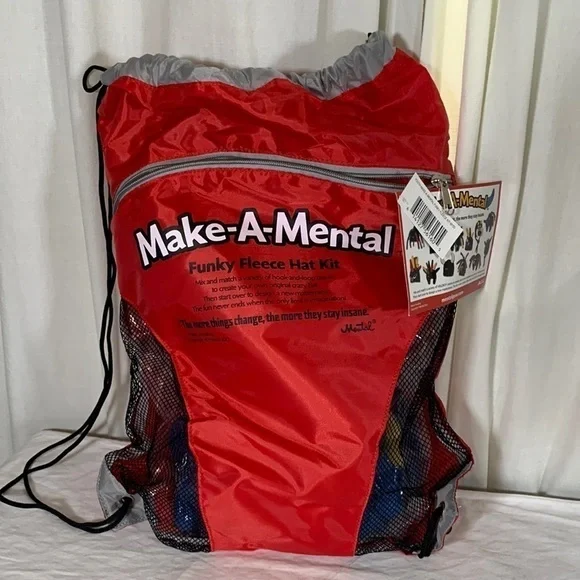 Mental Gear Funky Fleece Hat Kit For Kids - Picture 1 of 8